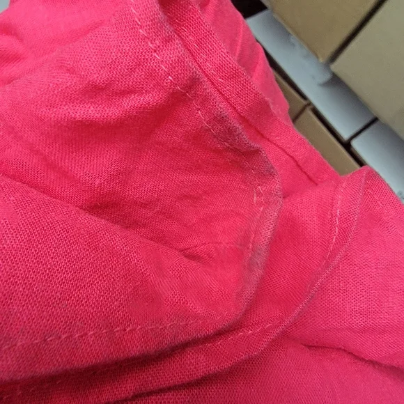 Free People Santorini Maxi Dress Sleeveless Hot Hibiscus Pink New Size 6. - Picture 14 of 14